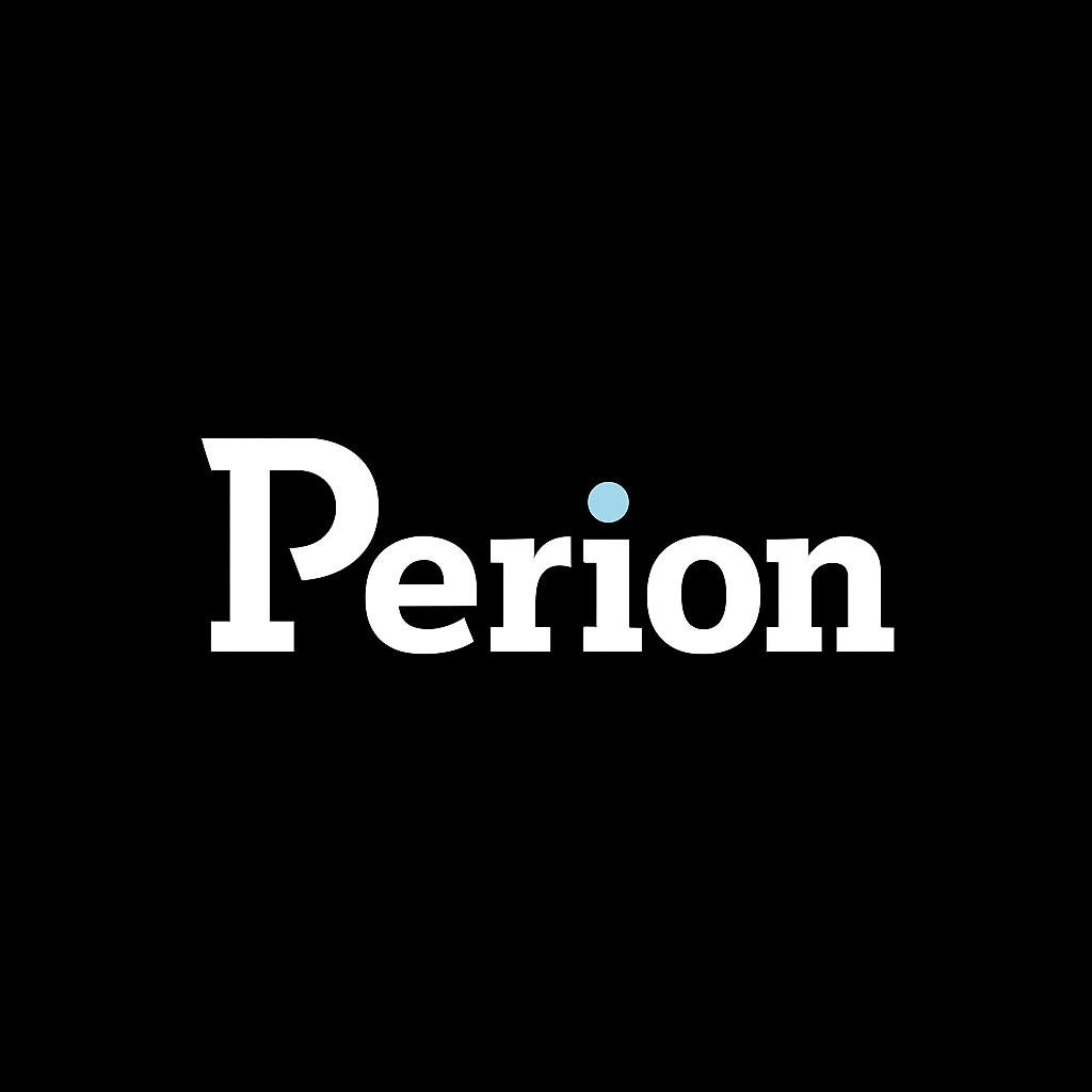 Perion לוגו לבן